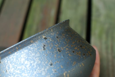 炭化僧帽吹釉【藤田德太】8