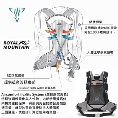 ◇包包工廠◆ Peh Suann 輕量化 3D網架 登山背包 36L #60335