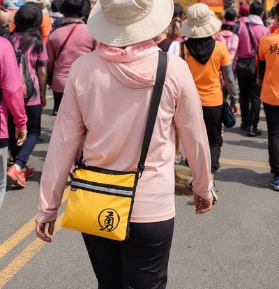 ◇包包工廠◆  勇字包 側背包 白沙屯媽祖 結緣品 進香包 大甲媽祖 山邊媽祖12