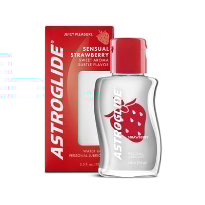 【Astroglide】美國As(艾詩萊) 浪漫調情最愛潤滑液 - 甜蜜草莓 73.9ml1