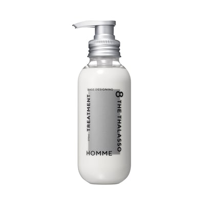 【8 THE THALASSO HOMME】矯正睡醒亂翹 自在髮型男潤髮乳370ｍL1