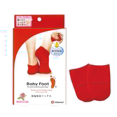 【Baby Foot】 美容足跟密集保濕QQ襪(可水洗型)1