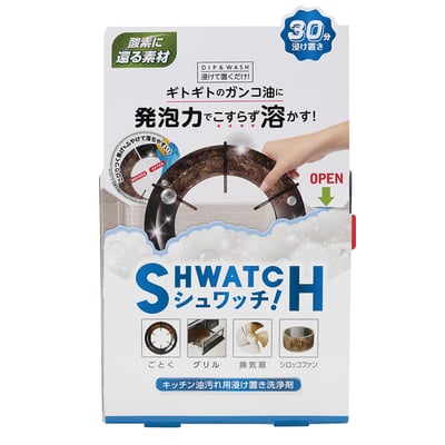 【SHWATCH】廚房頑固油垢一泡即淨清潔劑1