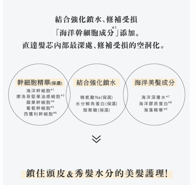 【8 THE THALASSO】幹細胞健髮蓬鬆洗潤組(扁塌.油性髮質適用)9