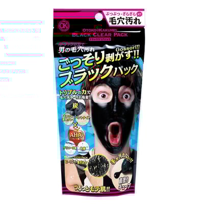 【OK】男士革命 黑炭磁力拔除粉刺淨空面膜 40g1