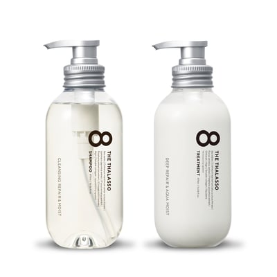 【8 THE THALASSO】還原豐盈洗潤組(乾燥.一般髮質適用)2