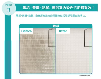 【KT龍捲洗隊】擊潰浴室黑垢地板泡沫劑 300ml4