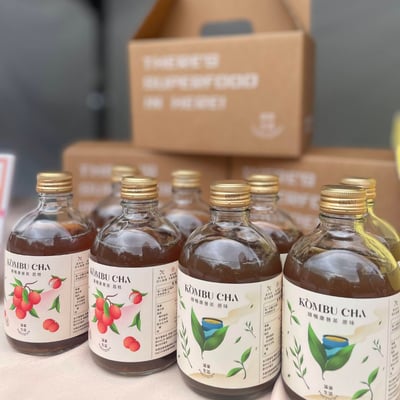 ｜順暢康普茶/荔枝、原味(六入組)4