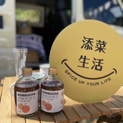 輕盈順暢組合|順暢康普茶6入/盒+辣木椒香拌麵3包/袋X22