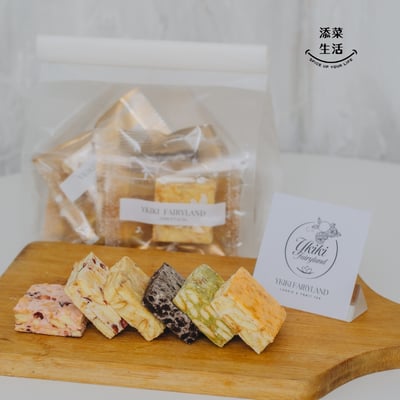 仙女國度聯名|甜蜜午茶組 順暢康普茶+手工雪Q餅4