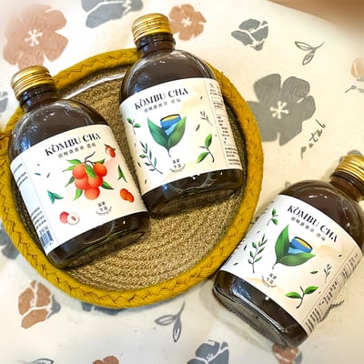 3入組｜順暢康普茶(禮盒裝) 300ml/瓶X34