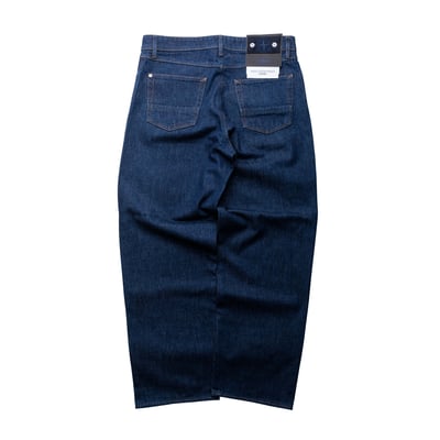 Stone Island 寬鬆水洗牛仔褲 藍2