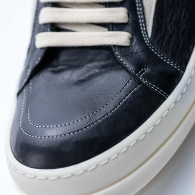 Rick Owens 主線 Vintage 羊皮低筒 黑6