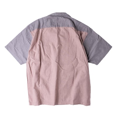 [ Cav Empt ] 短袖襯衫 粉芋色2