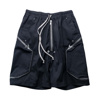 Rick Owens 主線 HEIZER BELA SHORTS 短褲 黑1