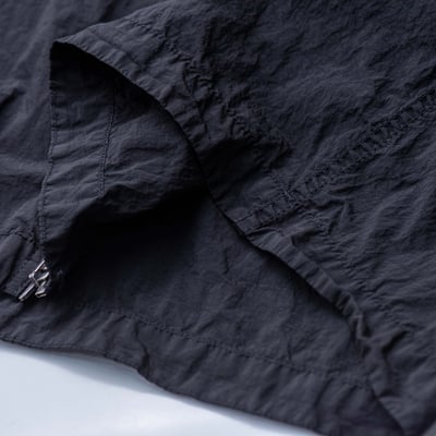 Stone Island 金屬尼龍襯衫 黑7