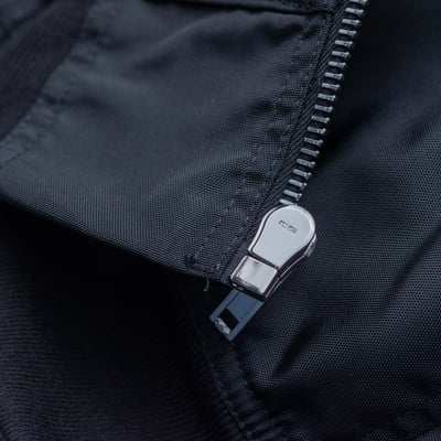 Rick Owens DRKSHDW 副線 Convertible Jumbo Peterflight 飛行外套 黑5