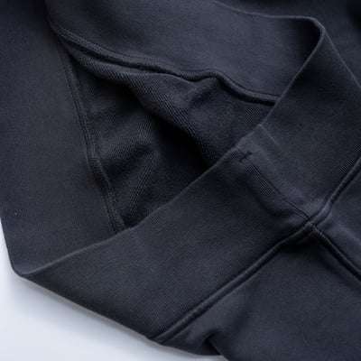 Stone Island 無刷絨經典衛衣 黑6