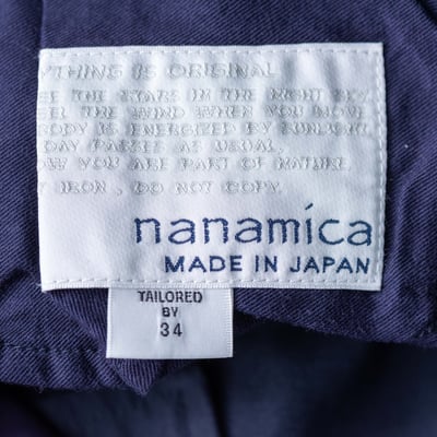 Nanamica Wide Straight Chino 深藍6