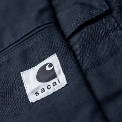 Sacai x Carhartt WIP Duck 解構底特律外套 黑6