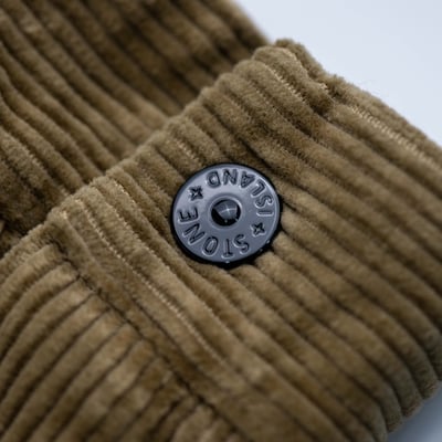 Stone Island 燈芯絨800襯衫外套 深卡其色6