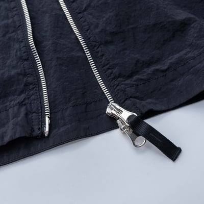 Stone Island 金屬尼龍襯衫 黑4