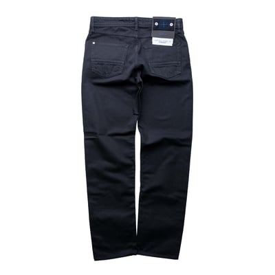 Stone Island 丹寧系列 標準直筒牛仔褲 黑2