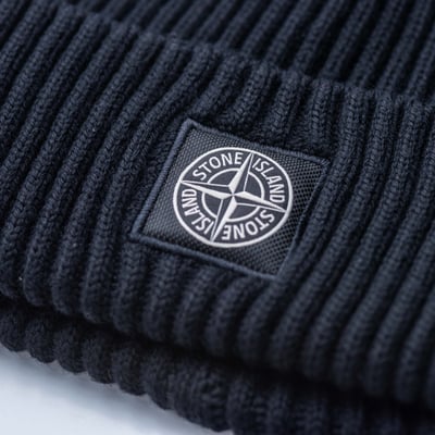 Stone Island RWS 毛帽 黑5