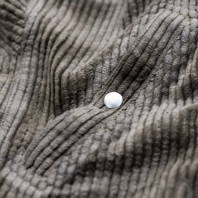 Rick Owens DRKSHDW 燈芯絨連帽長版飛行員外套 塵色6