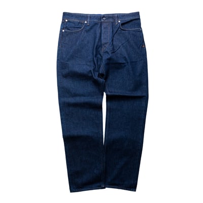 Stone Island 水洗丹寧標準長褲 水洗藍1