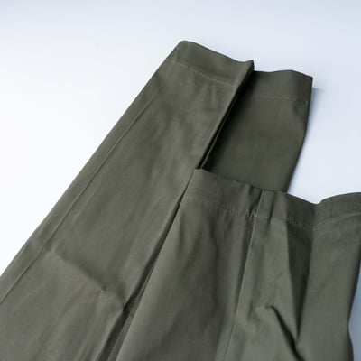 Rick Owens 主線 Cropped 九分褲 墨綠4