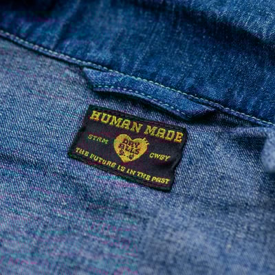 Human Made 軍裝丹寧外套 深藍4