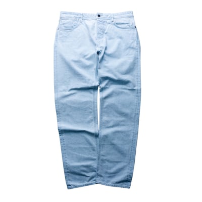 Stone Island 丹寧系列 標準牛仔褲 過漂藍1