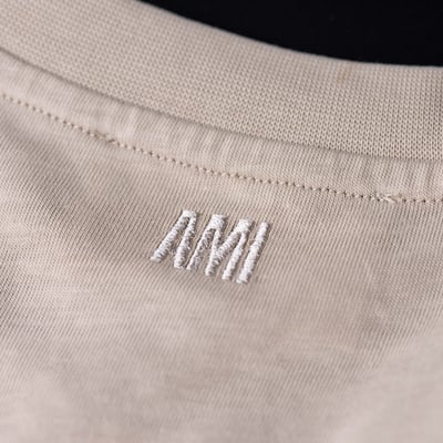 [ AMI Paris ] De coeur t-shirt 奶茶色7