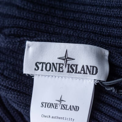 Stone Island 針織毛帽 深藍5