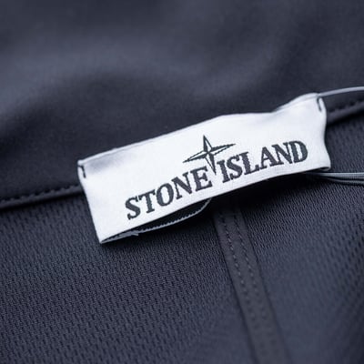 Stone Island Light Softshell 立領軟殼 黑8