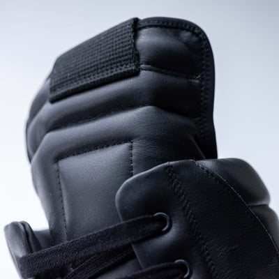 Rick Owens 主線 小牛皮 Mega Geobasket 高筒 黑色7