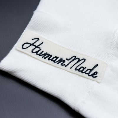 HUMAN MADE 重磅衛衣#2 小狗 白色3