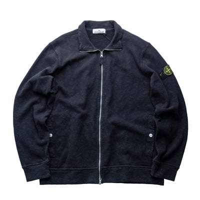 Stone Island 立領棉外套 黑1
