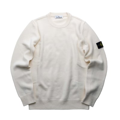 Stone Island 針織衛衣 象牙白1