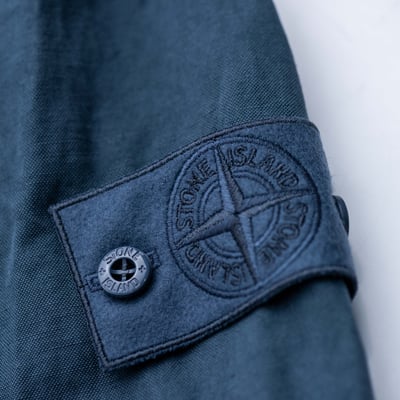 Stone Island Ghost幽靈襯衫 石板藍色6