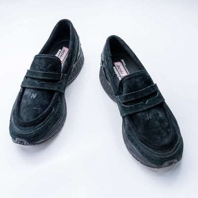 New balance 1906LNT 麂皮樂福鞋 黑5