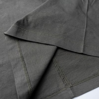 Rick Owens 主線 Jumbo 寬鬆短袖 墨綠4