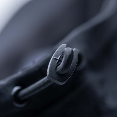 Stone Island 金屬尼龍老帽 黑7