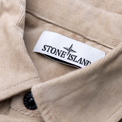 Stone Island 鈕扣襯衫 沙漠灰8