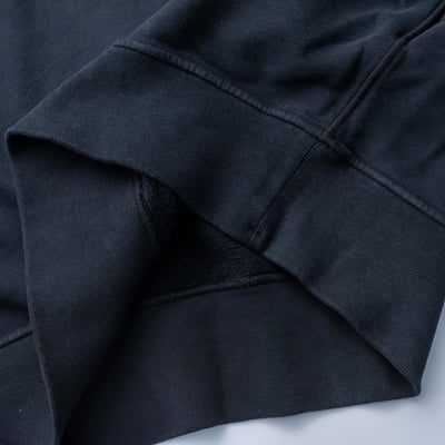 Stone Island 刷絨連帽衛衣 黑4