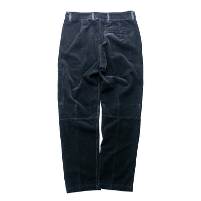 Stone Island 燈芯絨800標準版型長褲 黑色2