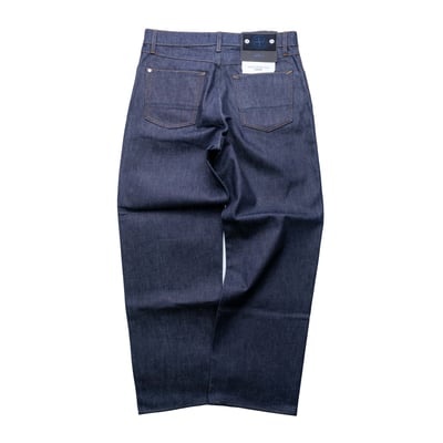 Stone Island 丹寧系列 寬版牛仔褲 原色2