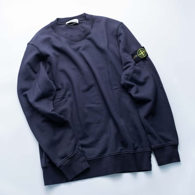 Stone Island 經典衛衣 墨藍3