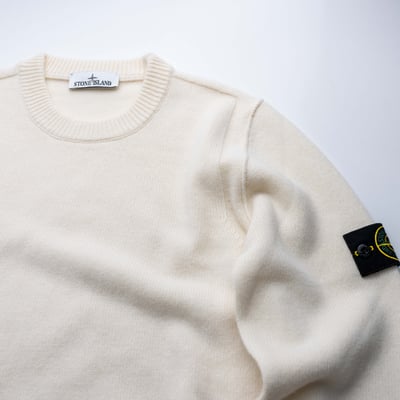 Stone Island 針織衛衣 象牙白3